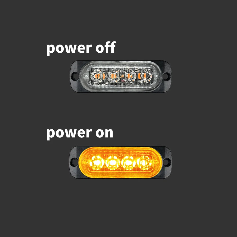 For ATV Utv Boat bike-Heavy-Duty Off-Road 10PCS Upgraded 12v-24v