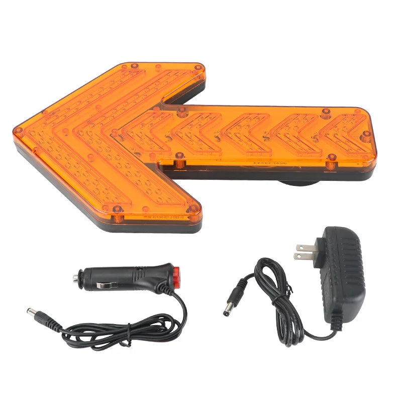 1PCS Arrow Panel 12V 24V Water Truck Sanitation Indicator