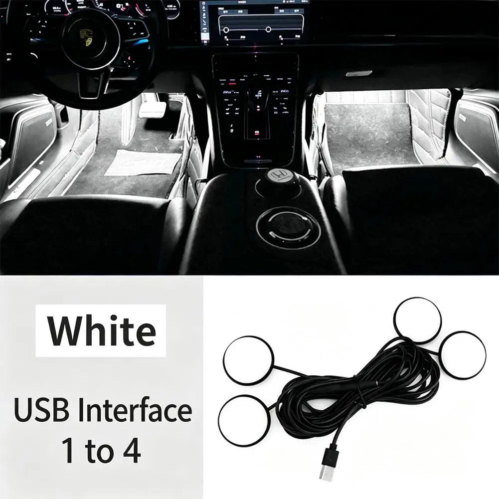 For Vehicle Interior Upgrade Accessories USB Interior Ambient In