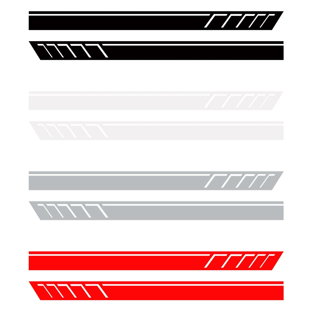 For Porsche Cayenne Side Skirt Body Under Strips Decal Stickers
