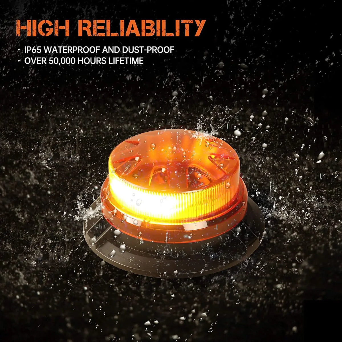 For Auto Truck Roof Strobe 24LED Magnetic Emergency Warning