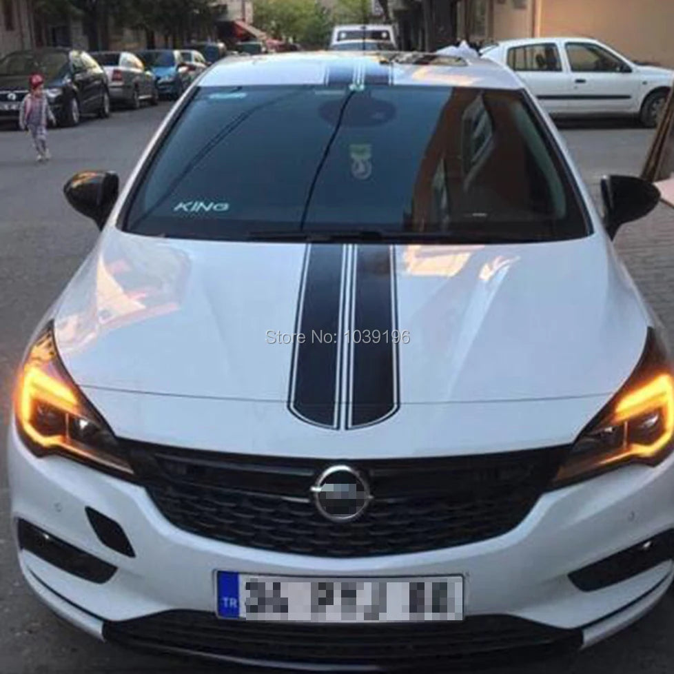Wrc Fia World Rally Championship Stripe Hood Covers Vinyl