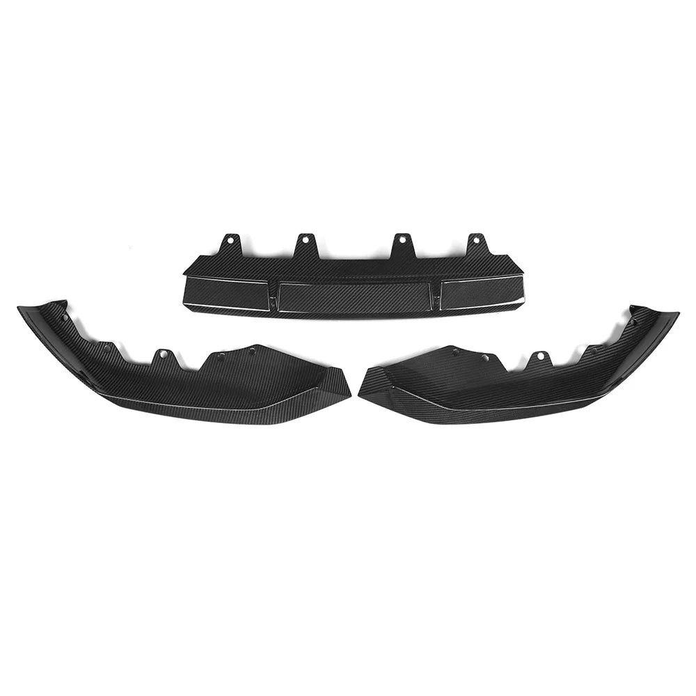 For BMW 5 Series G30 G31 Real Dry Carbon Fiber Front Lip G38 Lci