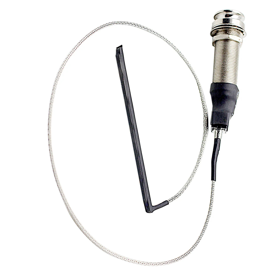 Portable Guitar Endpin Preamp Pickup Bridge Saddle Eq Piezo