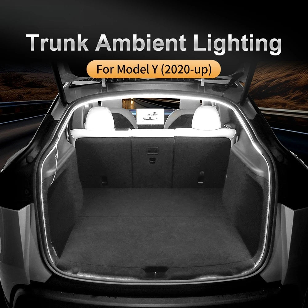 For Tesla Model Y Juniper 2020-2025 Trunk Ambient