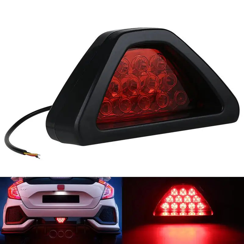 Brake Signal Triangle Sporty 12LED Rear Fog Tail Third