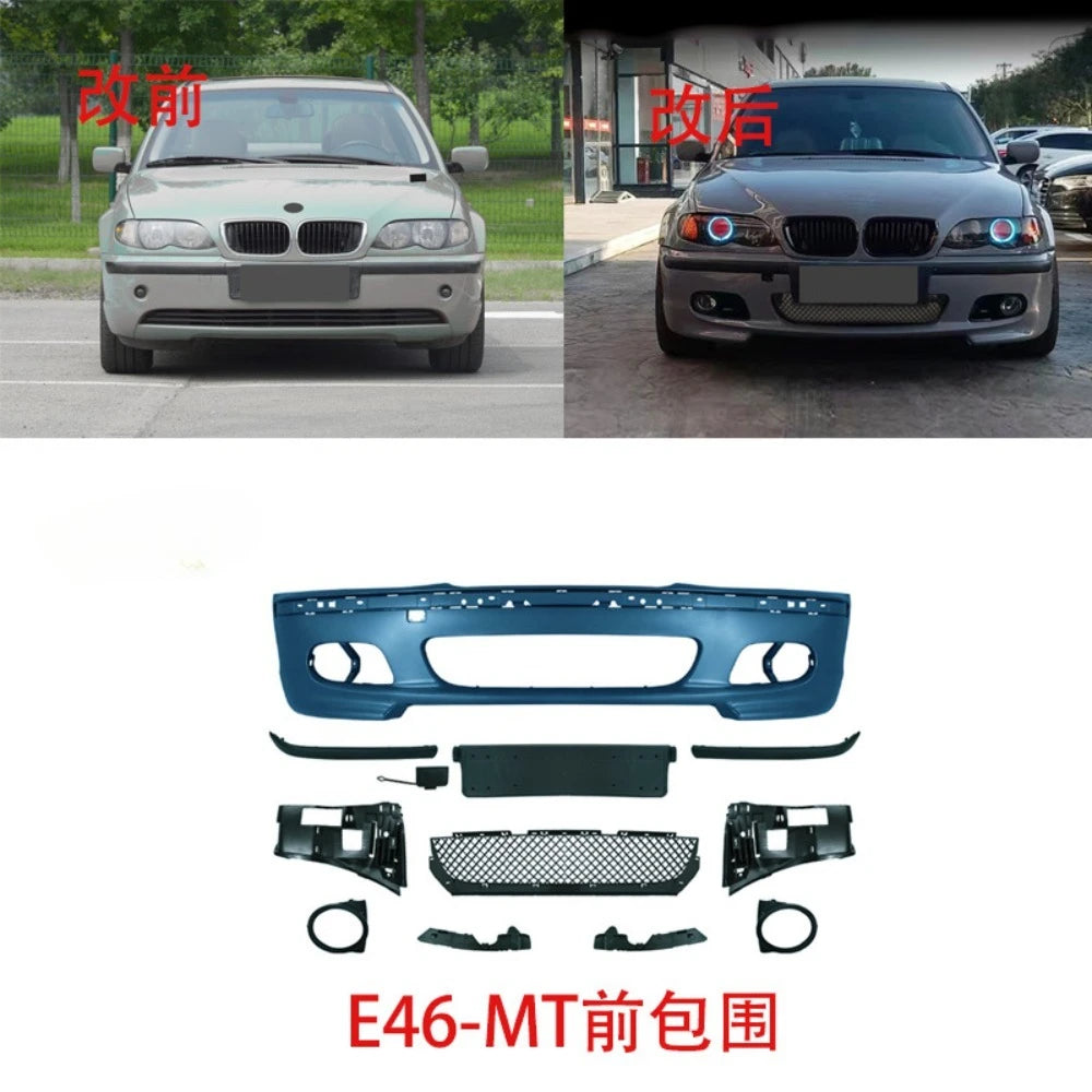 For BMW 3 Series E46 Upgrade Body Kit Front Bumper Assembly Mt