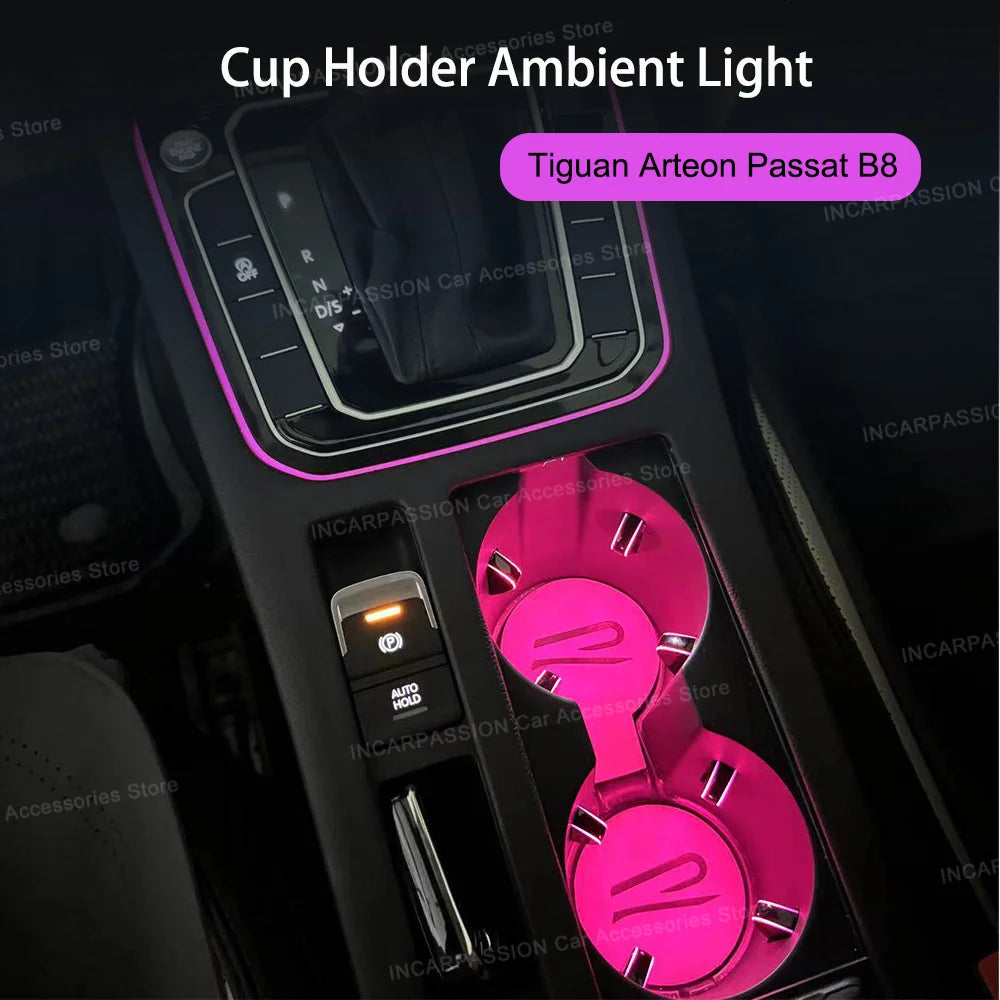For Volkswagen Tiguan Passat B8 Tayron Cup Holder Multicolor