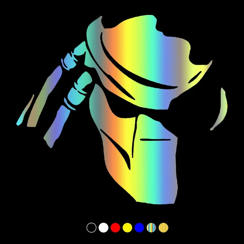 Various Sizes Vinyl Decal Predator Sticker Waterproof Decors On