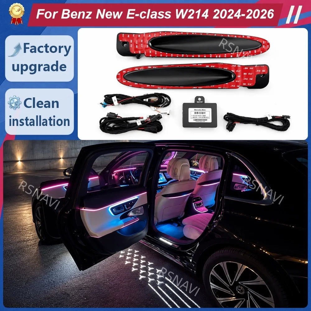 For Mercedes-Benz E-Class W214 2024-2026 Exterior Flowing Side