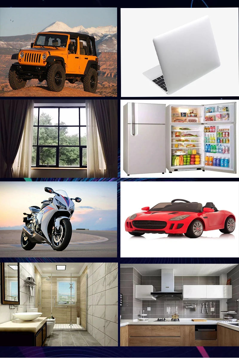 Jpct Interesting Stamp Stickers Decals Exterior Waterproof