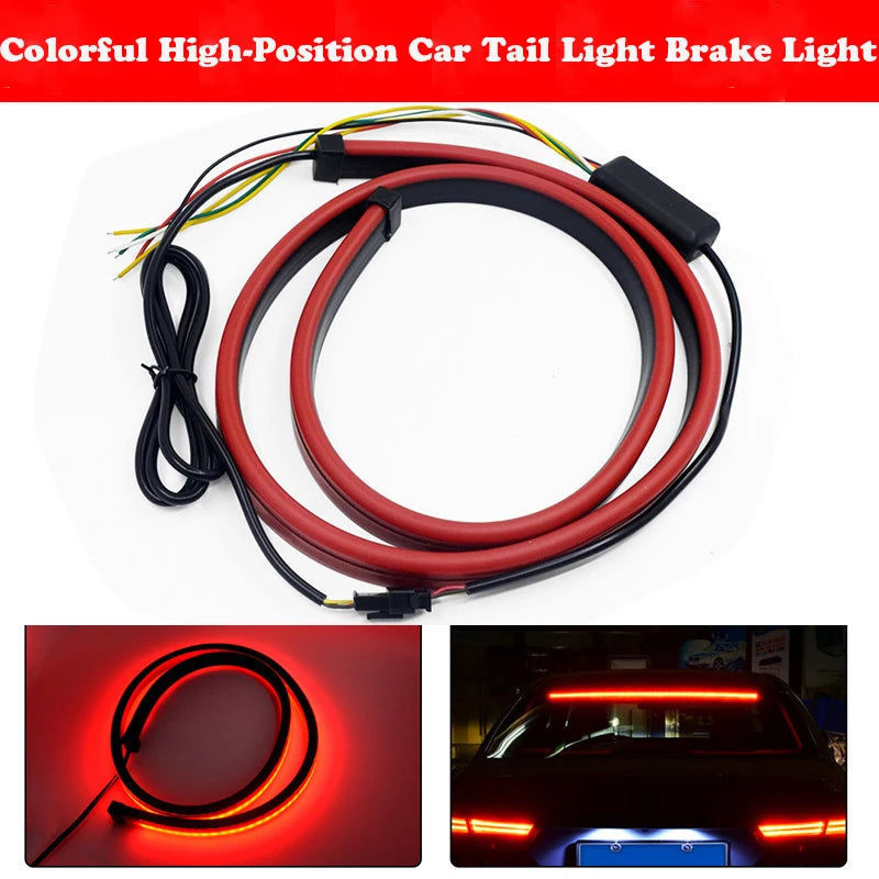 100CM Rear Third Brake Strip multi-mode Warning Turn Signal