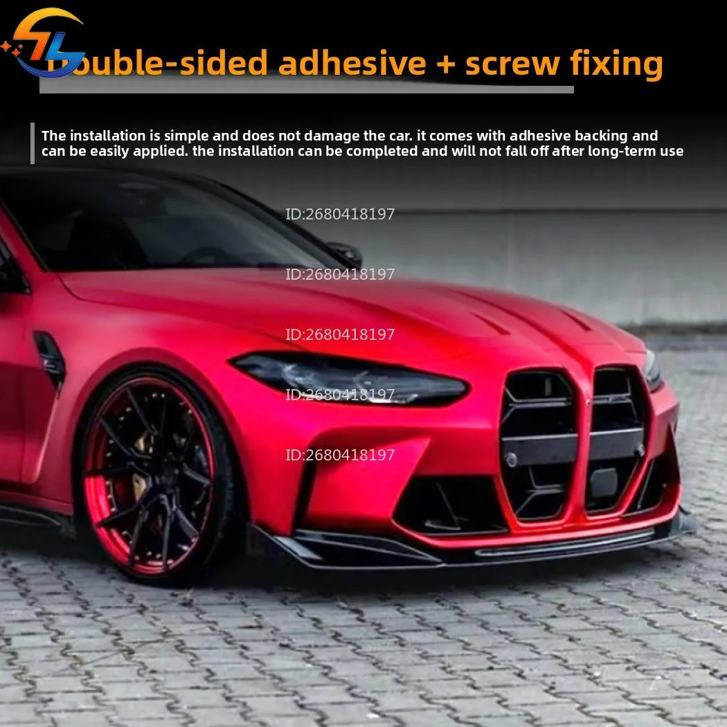 For BMW M3 M4 G80 G81 G82 G83 2021 Front Lip Shovel Modification