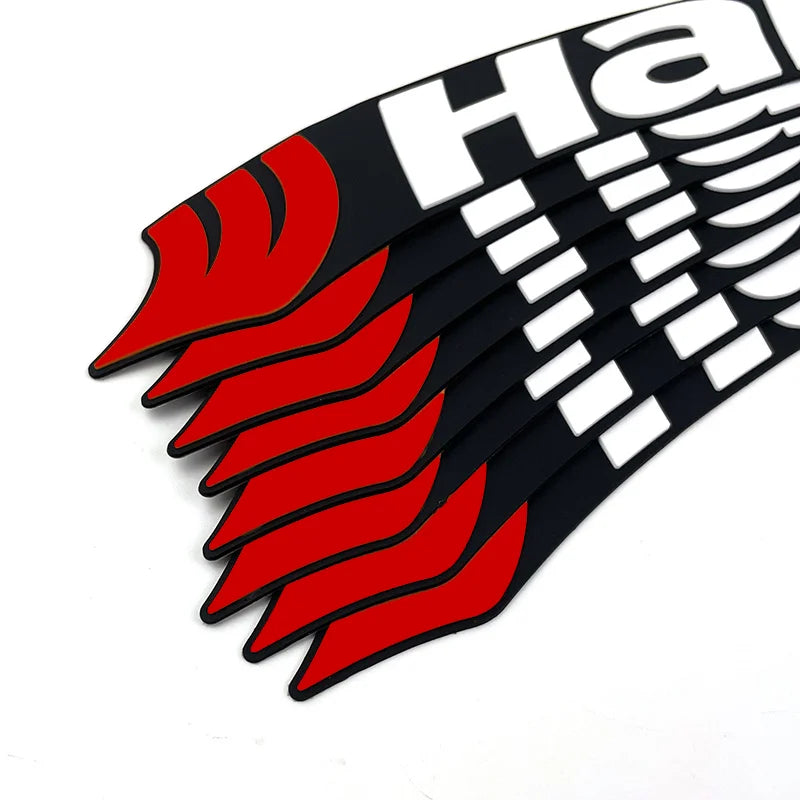 Tire Letter Sticker 3D Motorcycle Modified Rubber Stickers