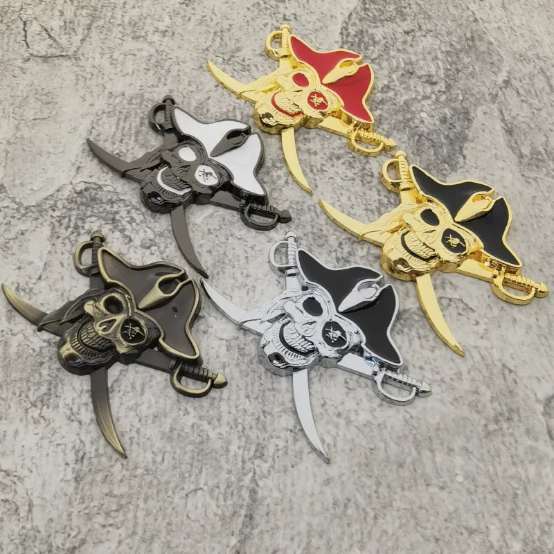 high-quality Modification Metal 3D Stereoscopic Stickers Devil