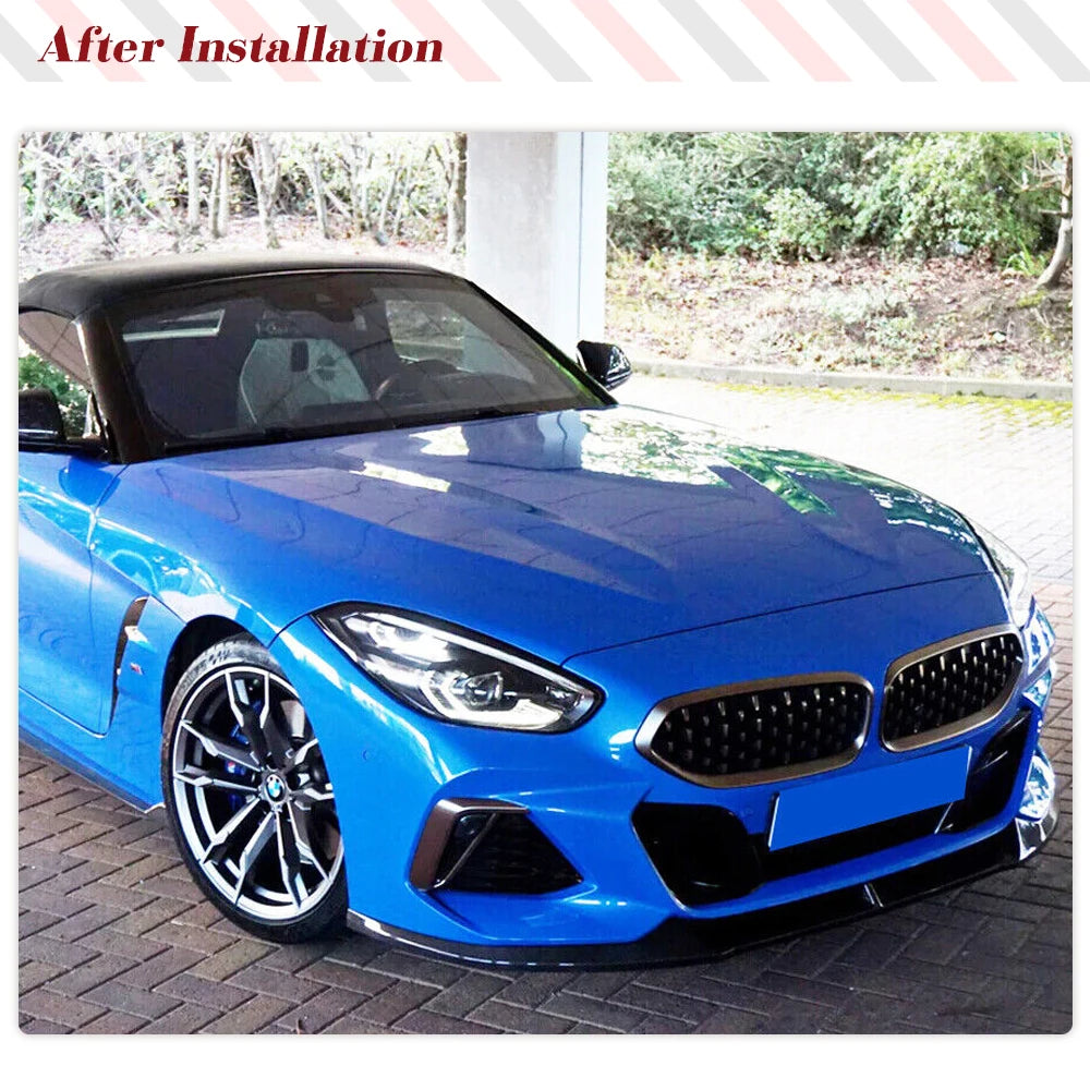 For BMW Z4 G29 M-Sport 2019-2025 Front Bumper Lip Splitters