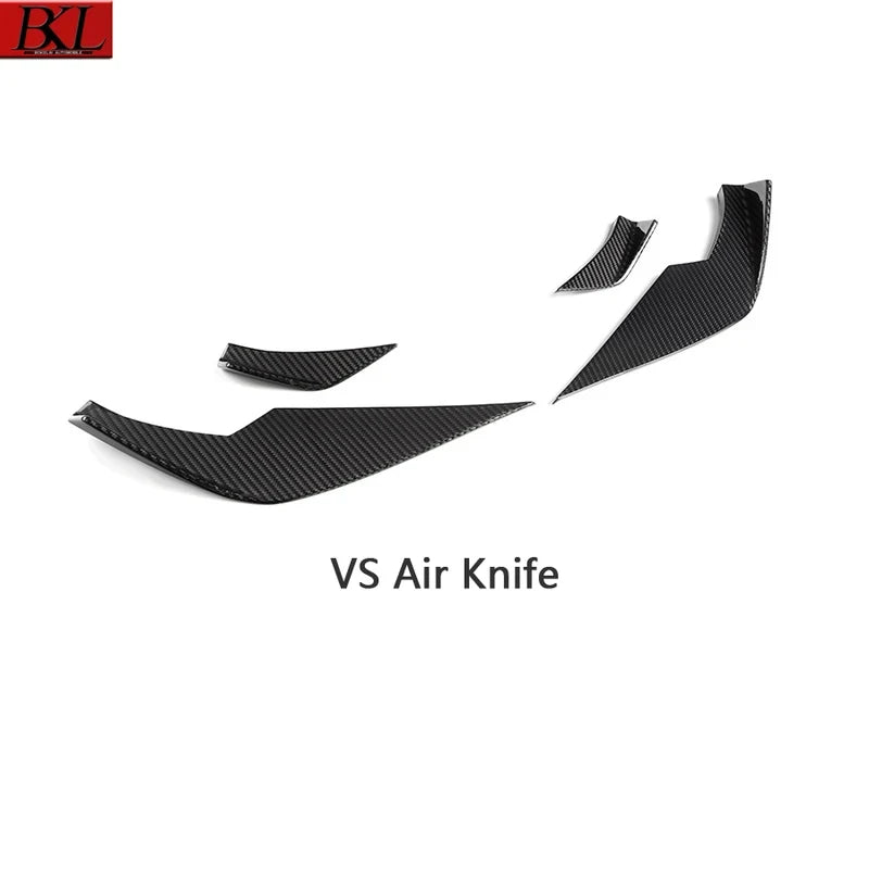 For BMW M3 G80 M4 G82 G83 Front Bumper Spoiler Canard Ducktail