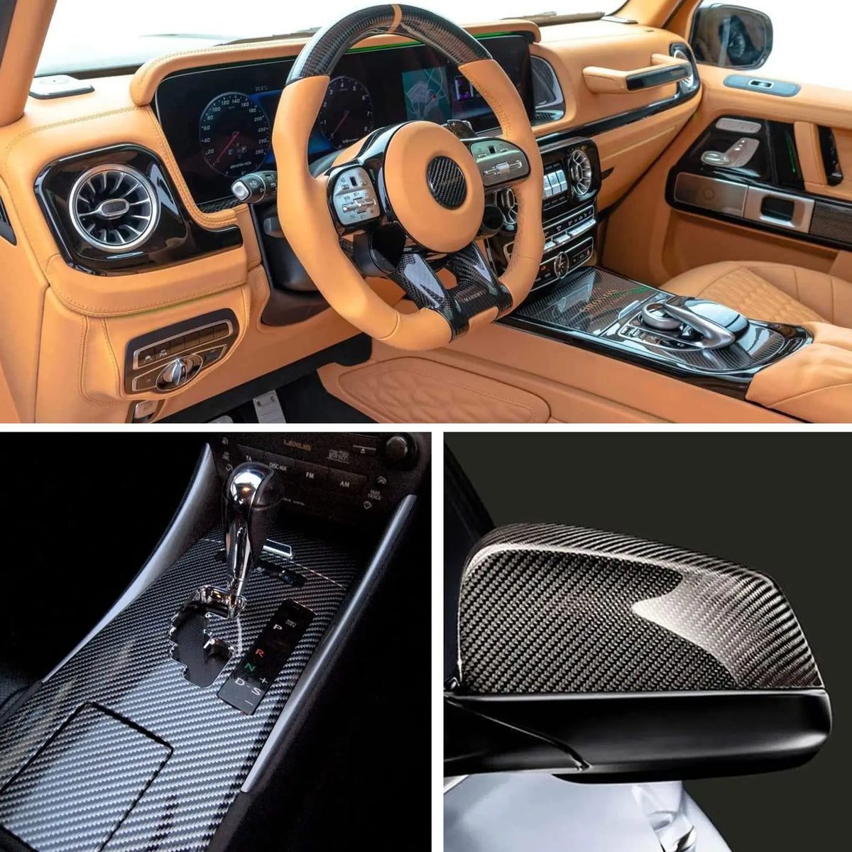 Carbon Fiber Body Film Black Vinyl Wrap Sticker Matte