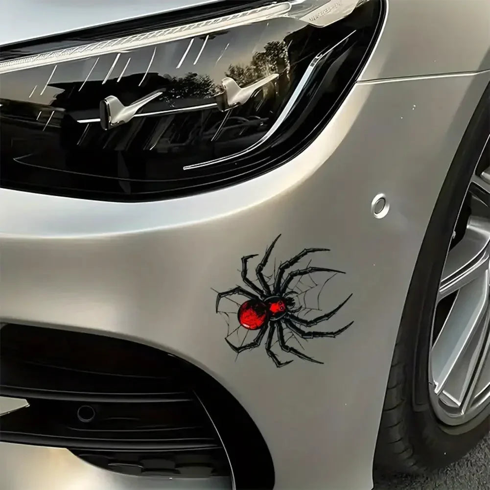 Waterproof Reflective Spider Web Sticker Windshield Decal