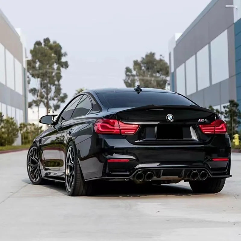 For BMW F82 M4 Coupe 2014-2020 M4 Rear Trunk Boot Lid Lip