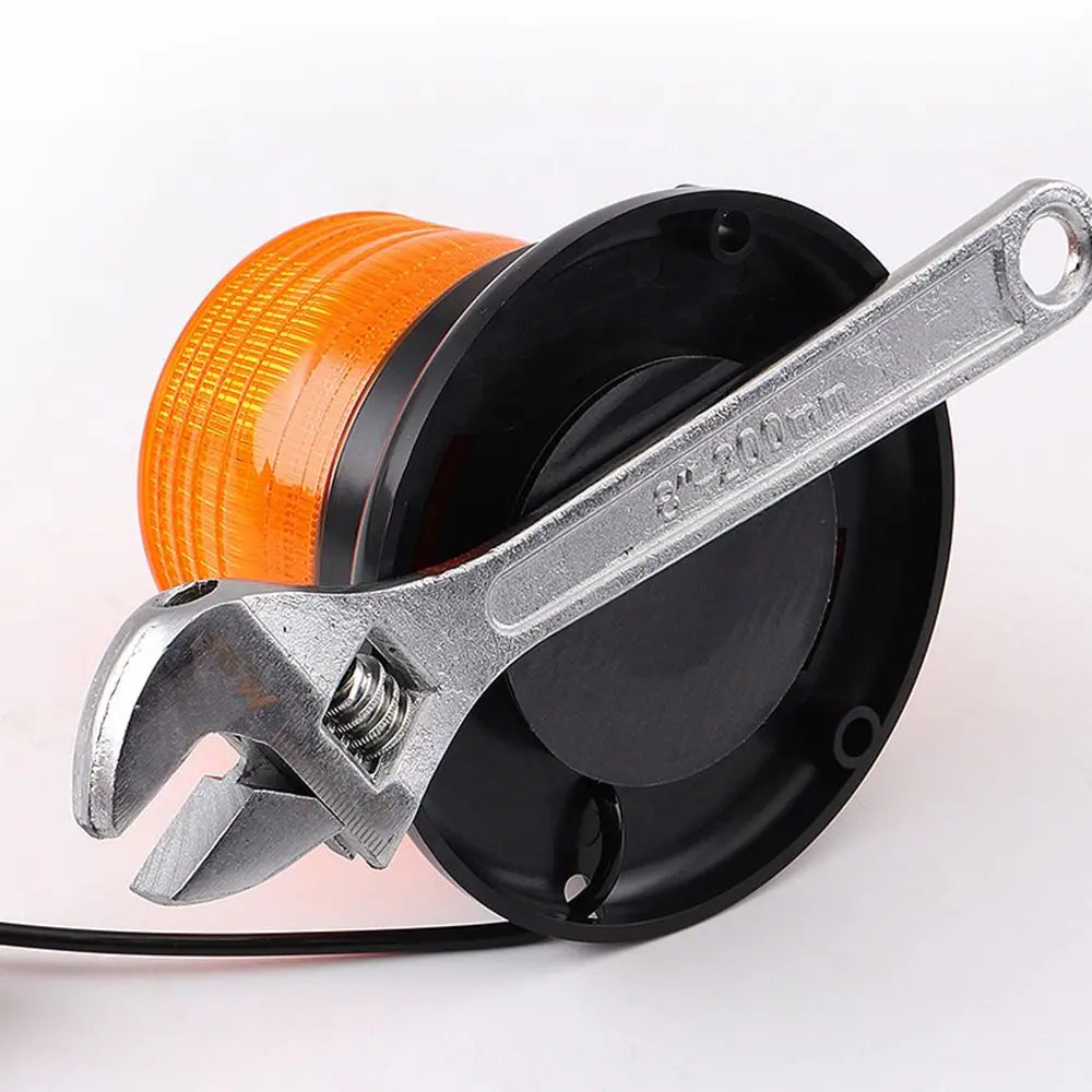 For Vehicles Amber Rooftop Beacon Lights 12V Emergency Trucks