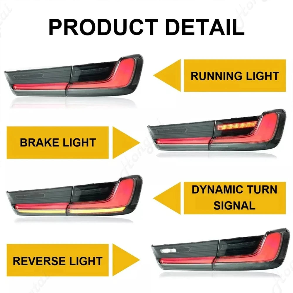 For 2019-2024 BMW 3 Series G20 Tail G28 G80 M3 Gts Rear Lamps