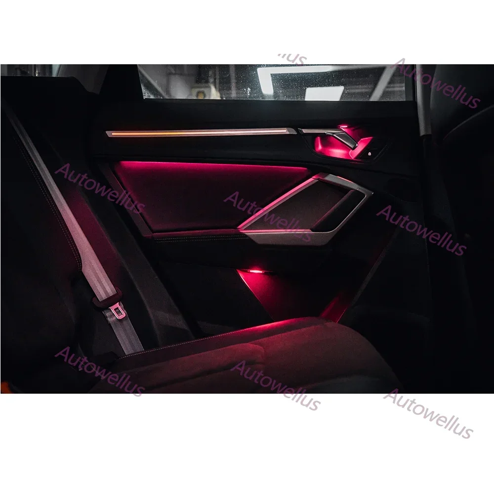 For Audi Q3 Q3L 2019-2025 LED Ambient Atmosphere Interior