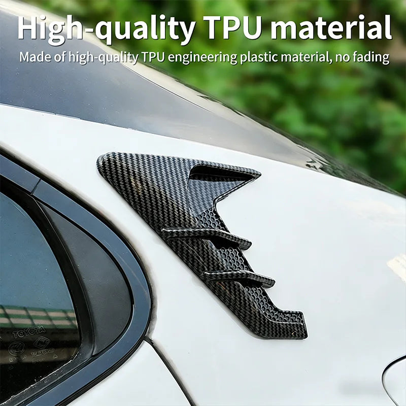 2PCS Side Wing Leaf Panel Sticker Modification Body Sports