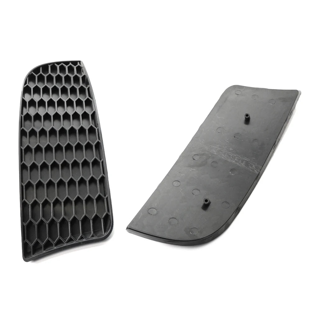 For BMW 3 Series E90 E92 2PCS Front Bumper Lower Grille Black