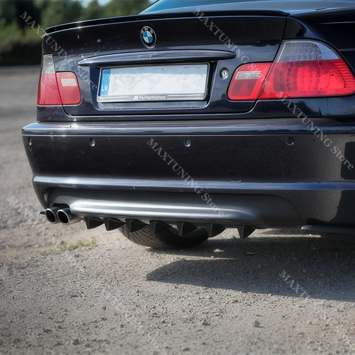 For BMW 3 Series E46 M Rear Bumper Splitter Tech 320I 320CI 325I