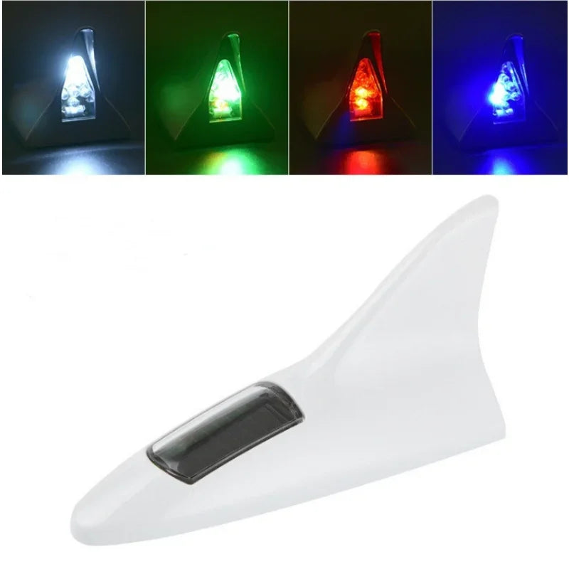 Solar Powered Shark Fin Antenna Roof Tail Strobe Warning