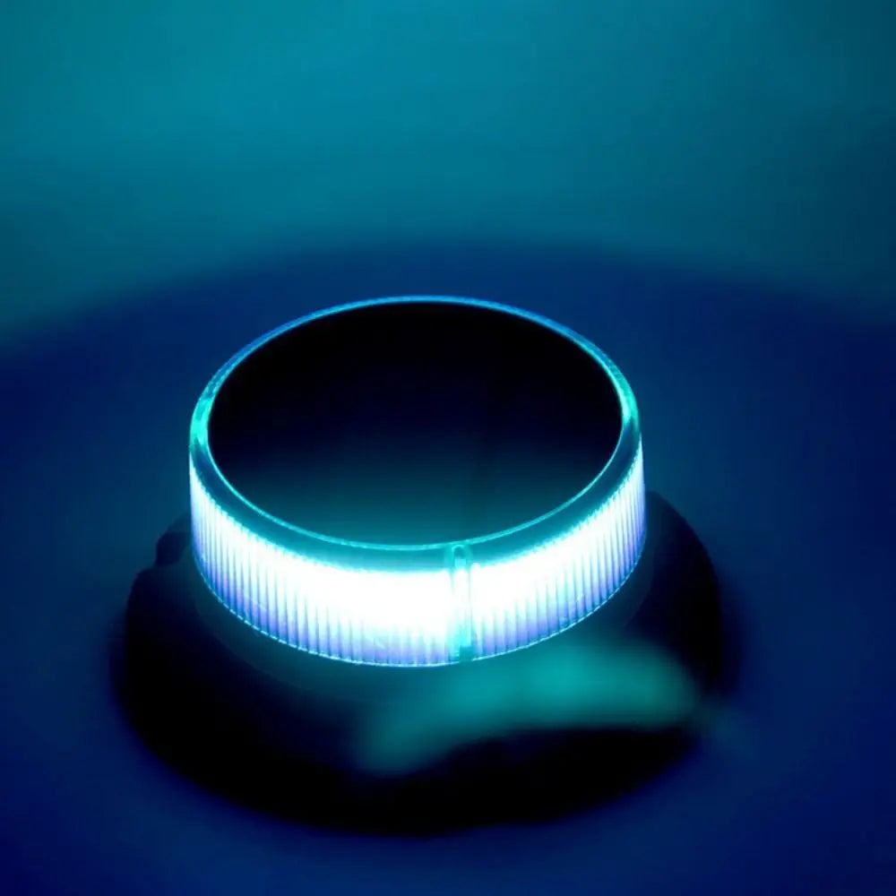 Waterproof Solar Powered Rotating Strobe Durable Flashing