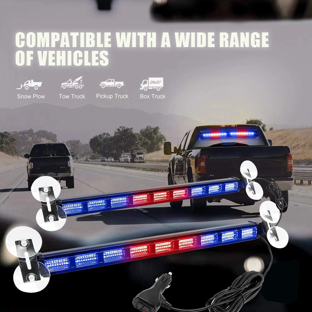 2IN1 12-24v Warning Auxiliary Lighting Function Dual Color