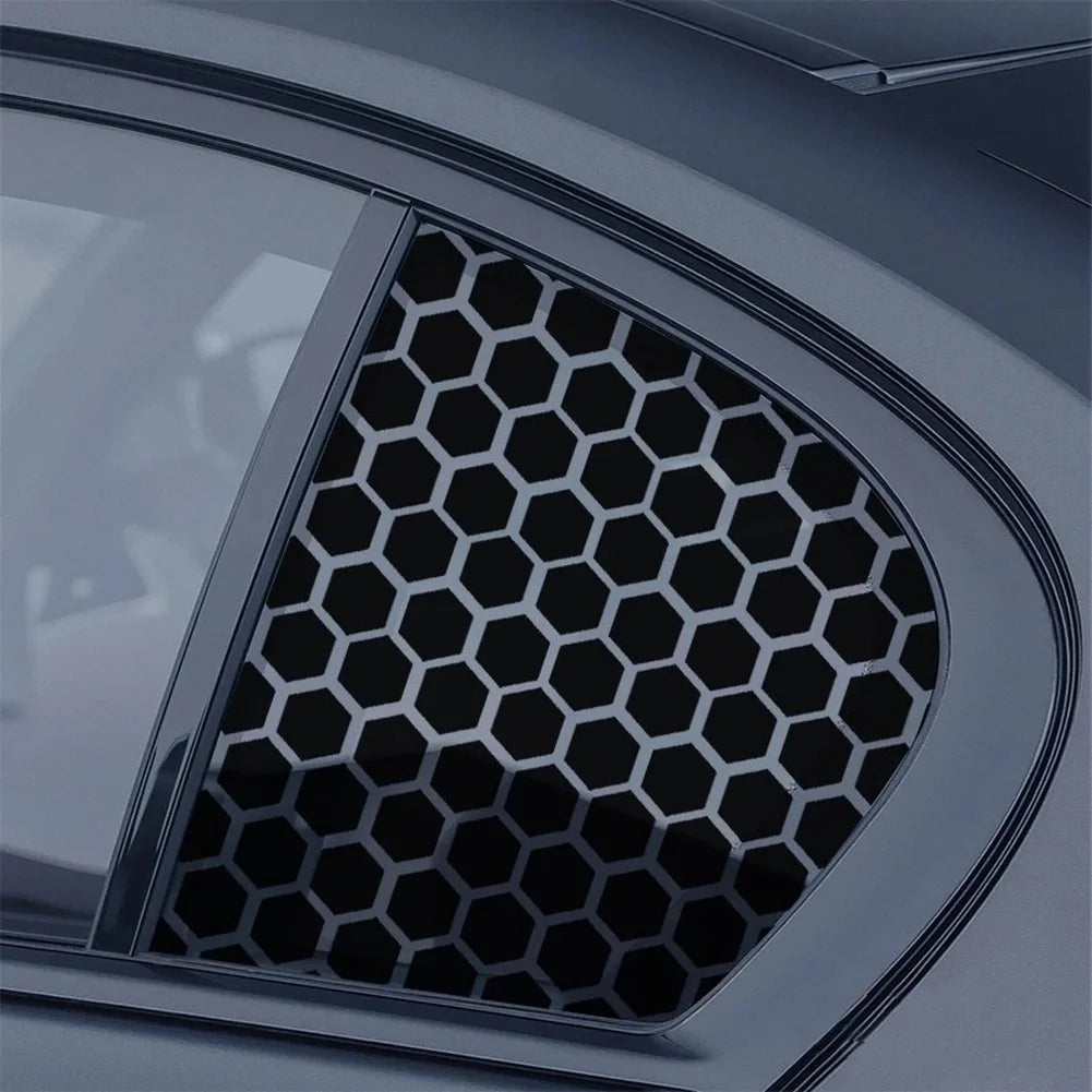 For Auto Glass Doors 75x50cm 1PC Hexagonal Window Decal
