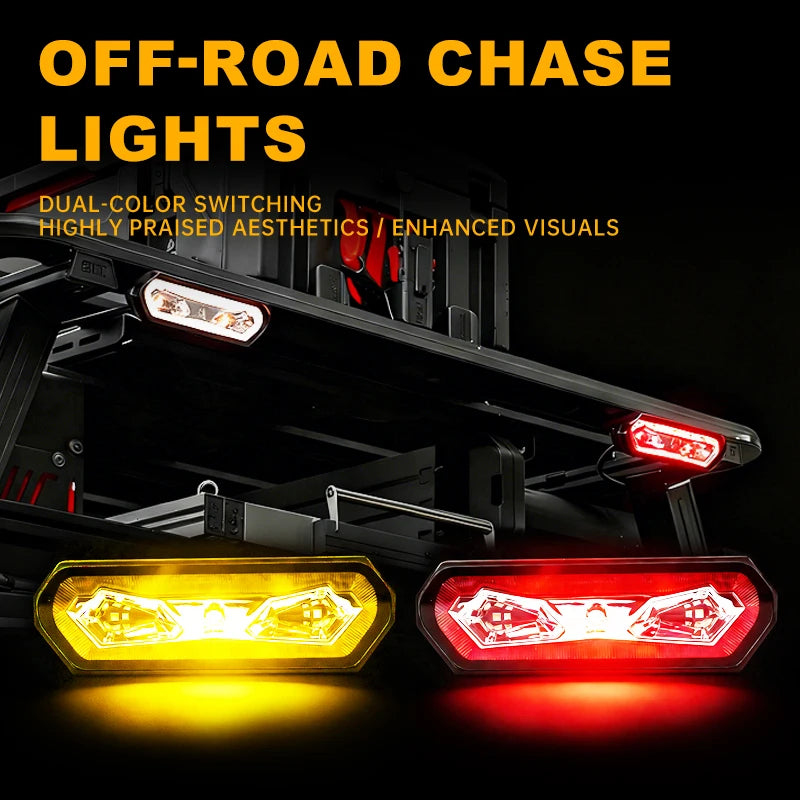 off-road Chase Brake Tail Reversing Stop Flash Warning Fog