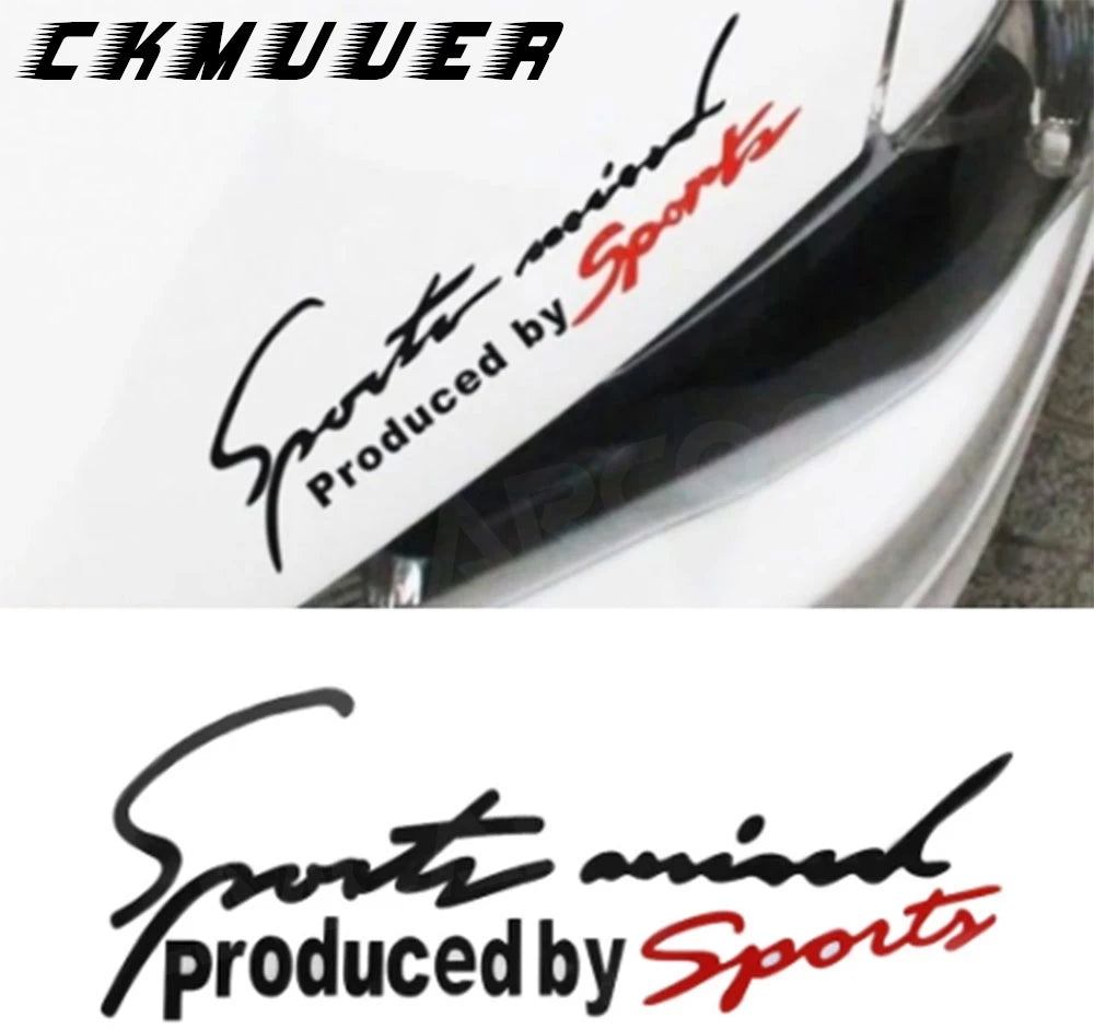 For Audi Sports Stickers Emblem Badge Decal Bonnet BMW Benz