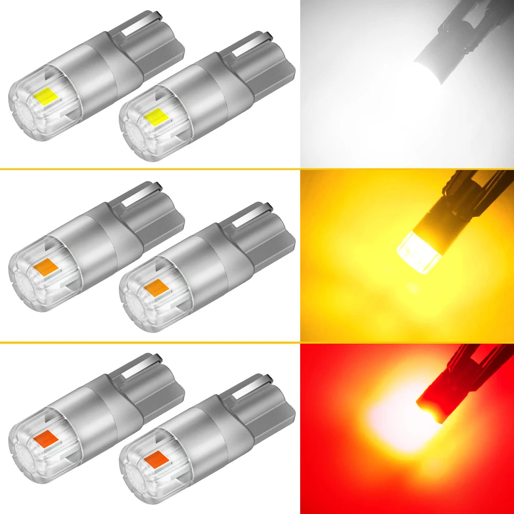 Auxito 2PCS T10 Canbus W5W 168 194 2824 Bulb