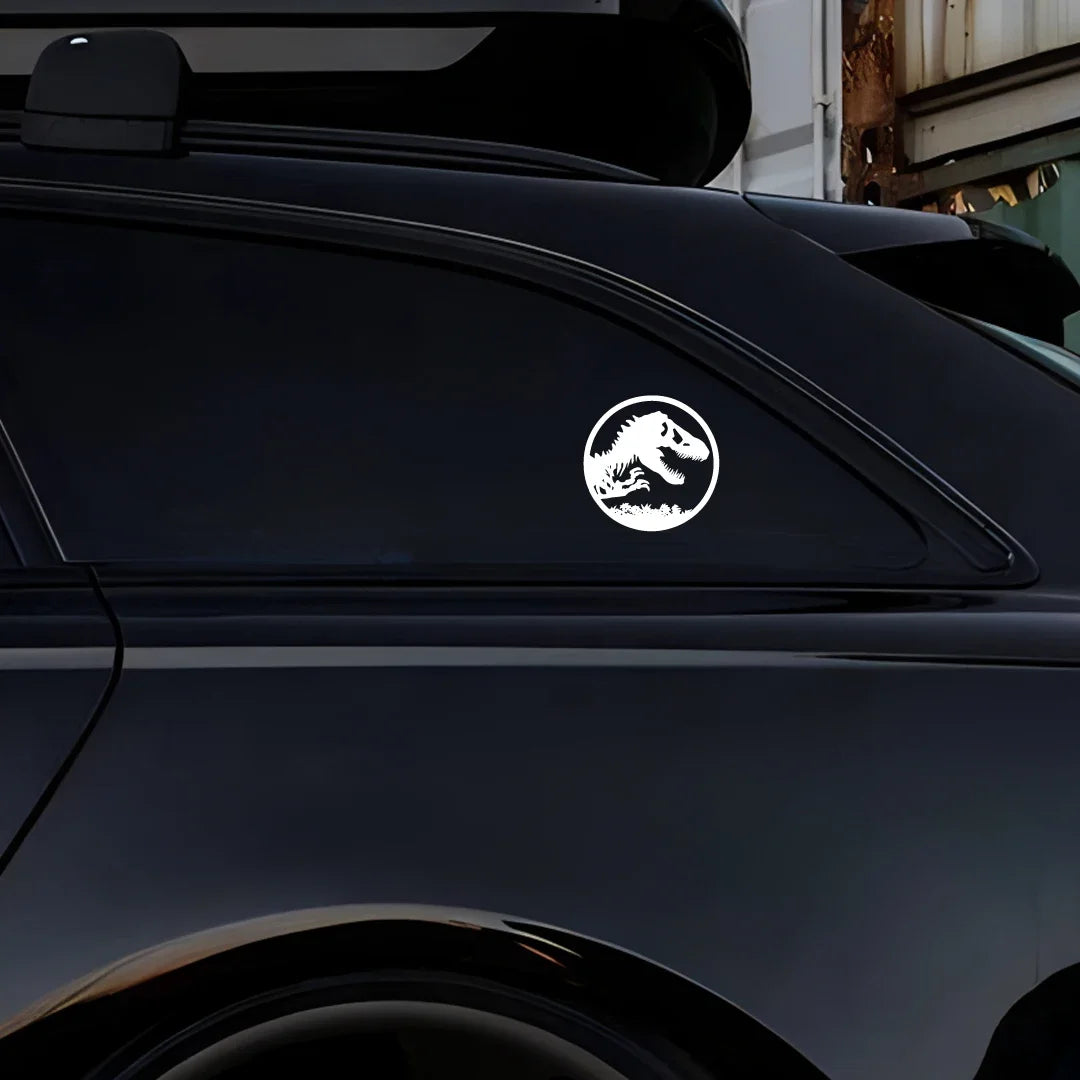 Dinosaur Era Pickup Vinyl Decal Personalized Side Window Body
