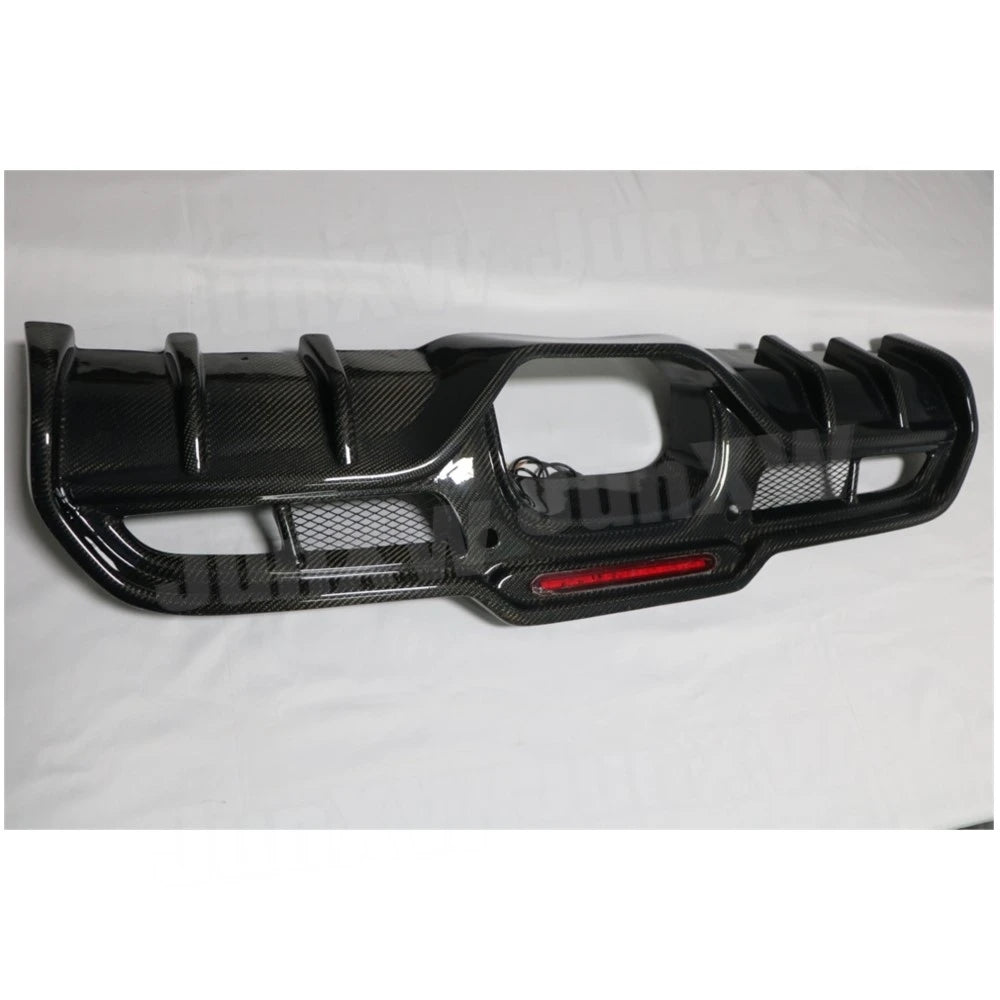 For BMW MINI Cooper F55 F56 Rear Diffuser Bumper Chin Spoiler