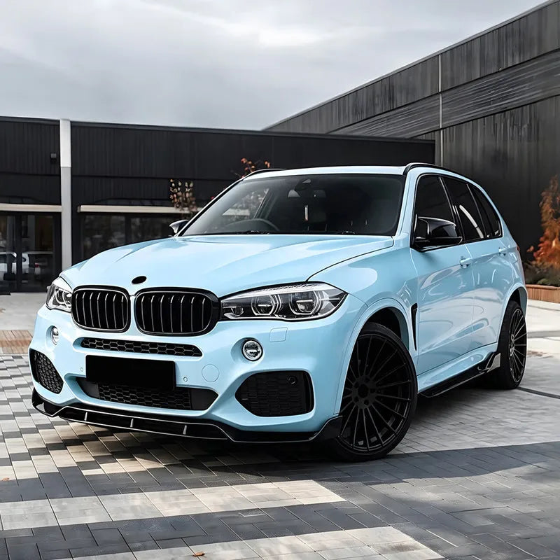 For BMW X5 F15 M Sport 2014-2018 Front Bumper Lip Chin Spoiler