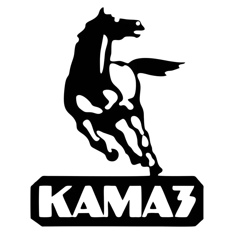 For Auto Motorcycle Laptop Stickers Scratch Kamaz Logo Funny
