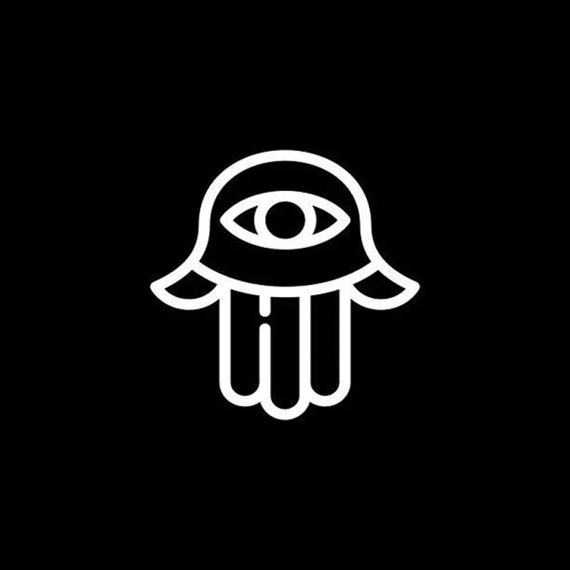 Sticker Off Road Hamsa Hand Decal Waterproof Window Pvc