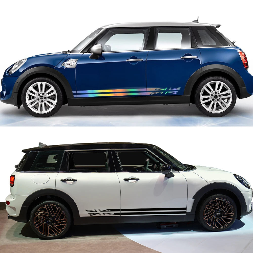 For MINI Cooper S Jcw R55 Door Side Sticker R56 F55 F56 F60 R60