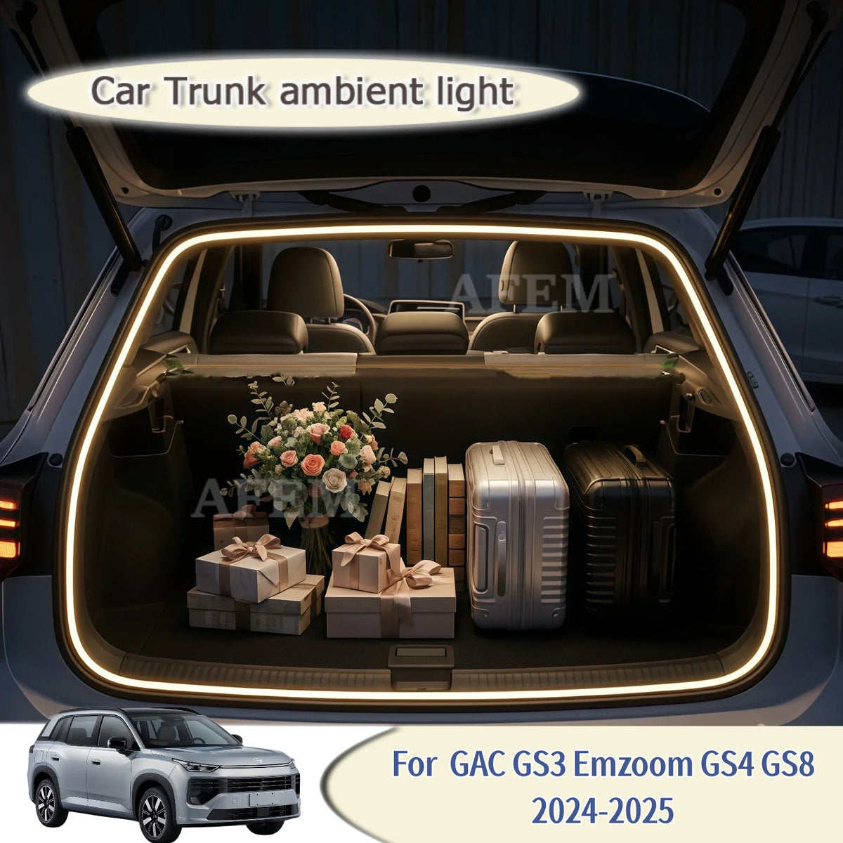 For 2024-2025 Gac GS3 Emzoom GS4 GS8 Trunk Modification