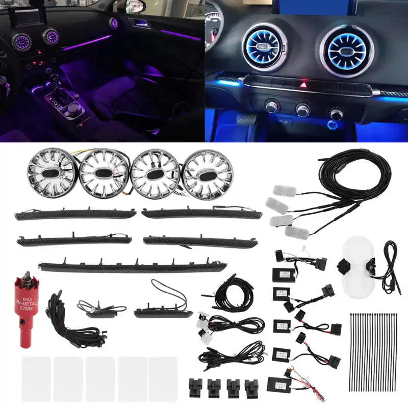 For Audi A3 8V 2013‑2018 Upgrades Color Interior Ambient
