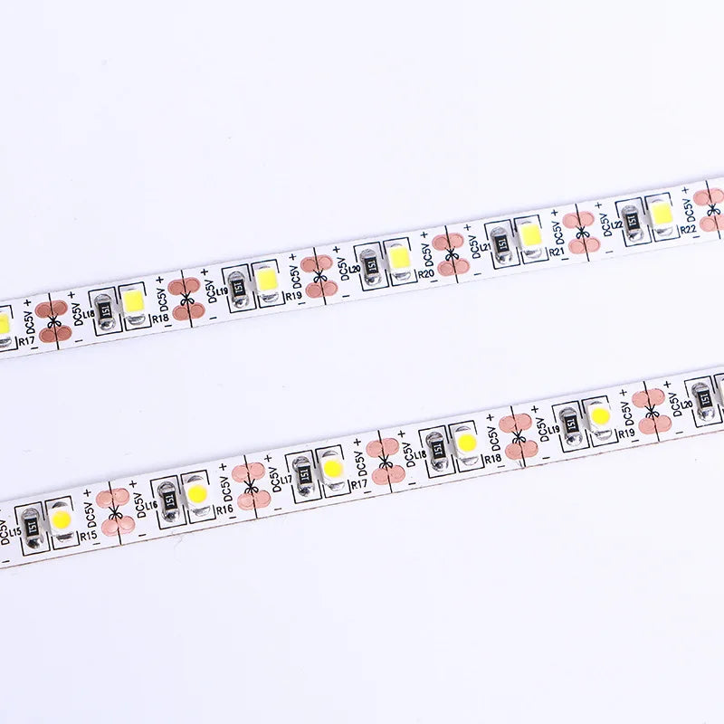 5V USB Strips 2835 White Warm Red Blue Tira