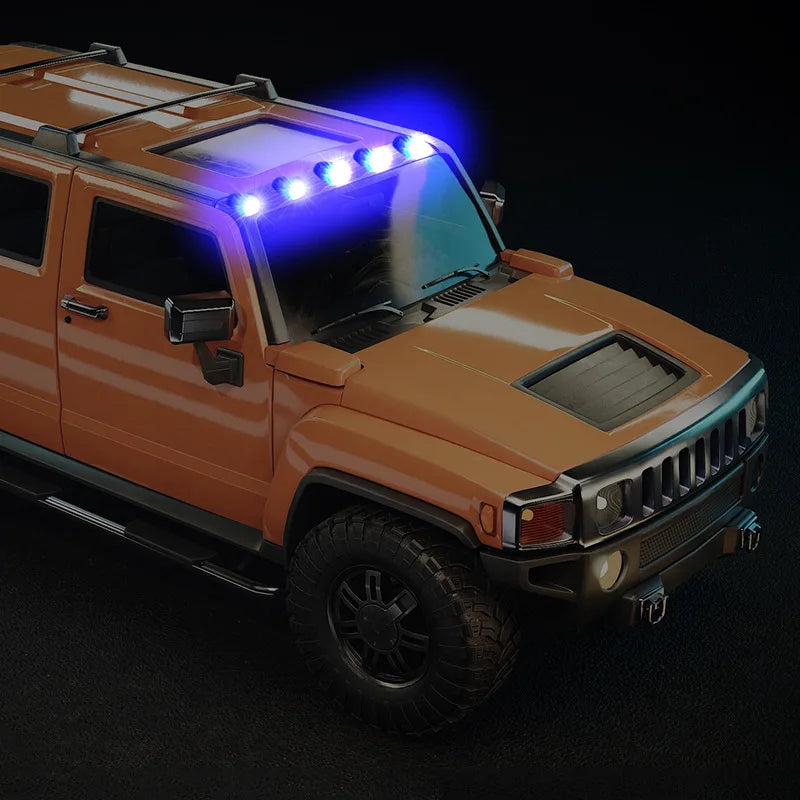 Solar Roof Warning Remote Control Mouse Truck Pickup Modification