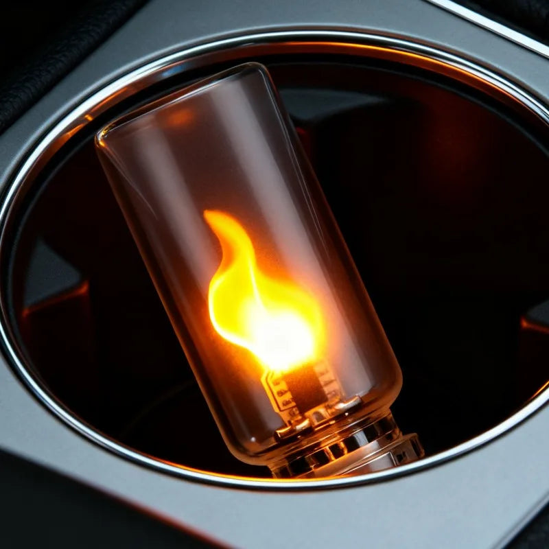 Interior 5V USB Flickering Candle Bulbs Ambient Lighting Night