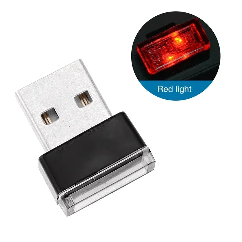 USB Atmosphere modification-free Interior Foot Lighting Mood