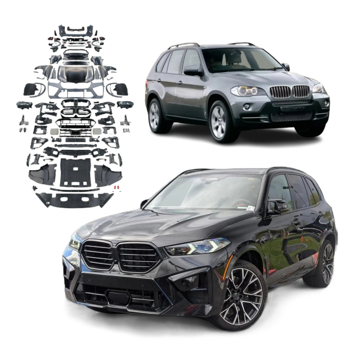 For BMW X5 E70 2008-2013 Upgrade Easy Installation Bodykit G05